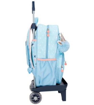 96324T2 MOCHILA ADAP. C/CARRO 38CM.ENSO MAGIC SUMMER AZUL CL 2