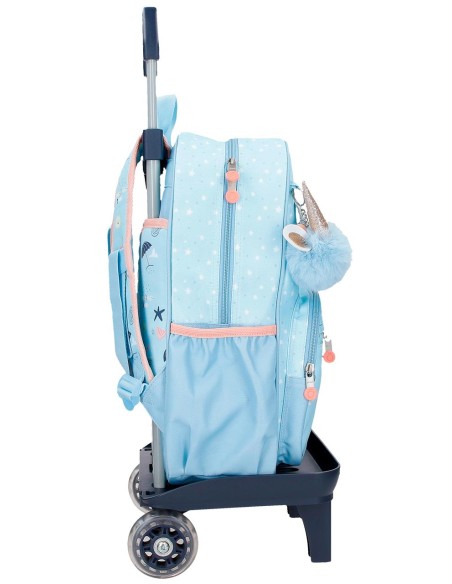 96324T2 MOCHILA ADAP. C/CARRO 38CM.ENSO MAGIC SUMMER AZUL CL 96324T2 MOCHILA ADAP. C/CARRO 38CM.ENSO MAGIC SUMMER AZUL CL