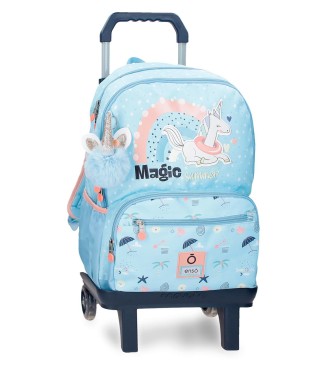 96327T2 MOCHILA ADAP.44CM.C/CARRO ENSO MAGIC SUMMER AZUL