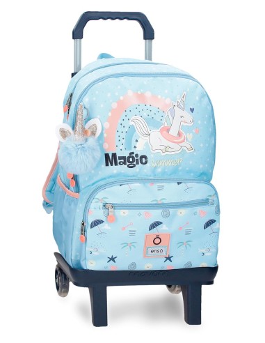 96327T2 MOCHILA ADAP.44CM.C/CARRO ENSO MAGIC SUMMER AZUL