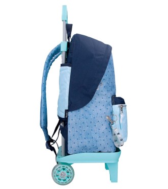 68223T2 MOCHILA ADAP.42CM.C/CARRO PJL NONI DENIM AZUL CLAR 2