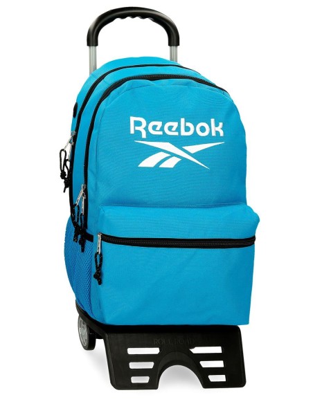 86125T3 MOCHILA 44CM. 2C. C/CARRO REEBOK BOSTON AZUL 86125T3 MOCHILA 44CM. 2C. C/CARRO REEBOK BOSTON AZUL