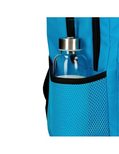 86125T3 MOCHILA 44CM. 2C. C/CARRO REEBOK BOSTON AZUL