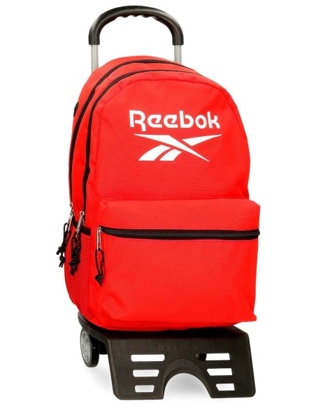 86125T4 MOCHILA 44CM. 2C. C/CARRO REEBOK BOSTON ROJO 86125T4 MOCHILA 44CM. 2C. C/CARRO REEBOK BOSTON ROJO