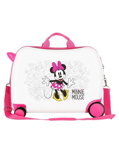 4689864 MALETA INF.ABS 4R.(2 MULTI.). MINNIE ENJOY THE DAY