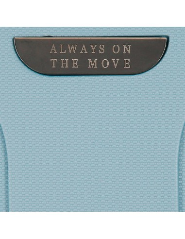 5388723 TROLLEY PP 78CM. C/EXP. 4R. MOVOM NEW TRENDY TURQUES