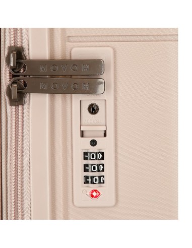 5388727 TROLLEY PP 78CM. C/EXP. 4R. MOVOM NEW TRENDY TAUPE