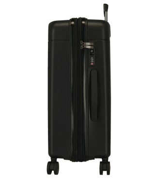 5388821 TROLLEY PP 68CM. C/EXP. 4R. MOVOM NEW TRENDY ANTRACI 2