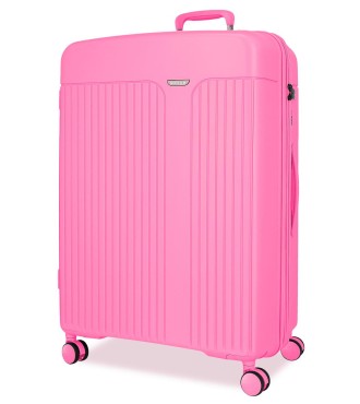 5388824 TROLLEY PP 68CM. C/EXP. 4R. MOVOM NEW TRENDY FUCSIA
