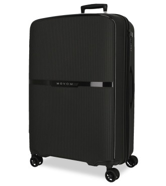 5518821 TROLLEY PP. 66CM.4R. C/EXP. MOVOM MOON NEGRO