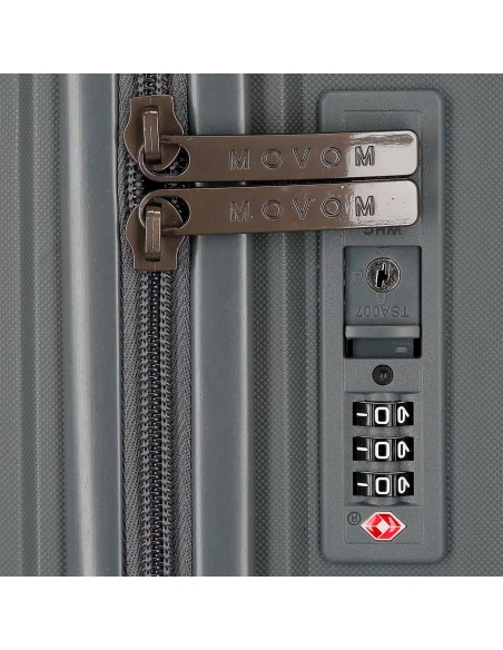 5519122 TROLLEY PP 55CM. 4R. MOVOM MOON GRIS 5519122 TROLLEY PP 55CM. 4R. MOVOM MOON GRIS