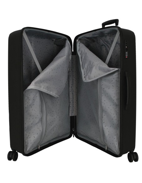 5519421 SET/3 TROLLEY PP. 56-66-76CM. 4R. MOVOM MOON NEGRO
