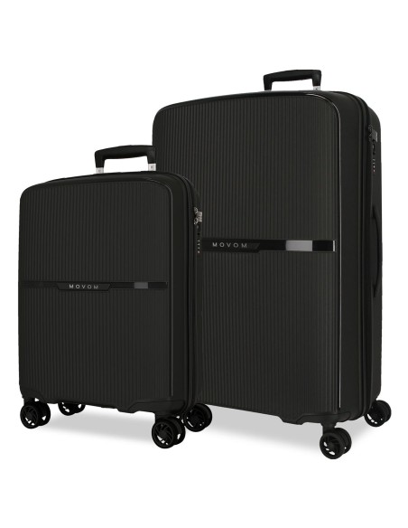 5519521 SET/2 TROLLEY PP 56-66CM. 4R. MOVOM MOON NEGRO 5519521 SET/2 TROLLEY PP 56-66CM. 4R. MOVOM MOON NEGRO