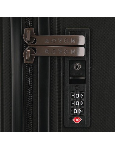 5519521 SET/2 TROLLEY PP 56-66CM. 4R. MOVOM MOON NEGRO