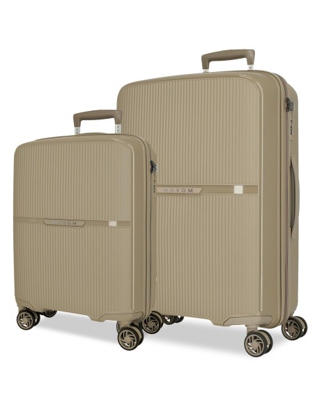 5519525 SET/2 TROLLEY PP 56-66CM. 4R. MOVOM MOON TAUPE 5519525 SET/2 TROLLEY PP 56-66CM. 4R. MOVOM MOON TAUPE