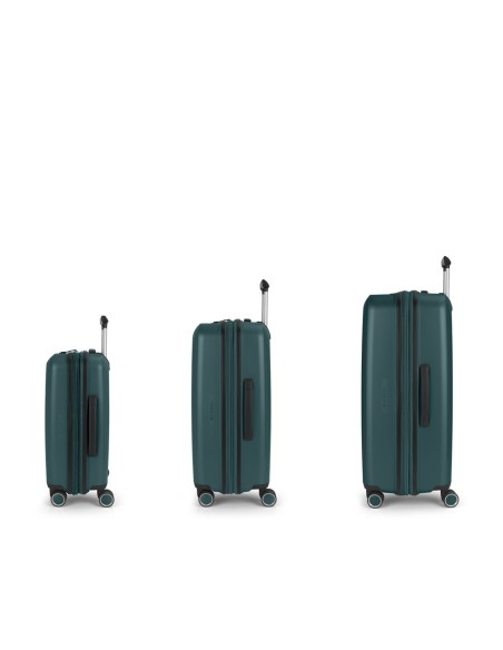 Set 3 Maletas C22-M-L Gabol Brooklyn Verde Oscuro Juego d...