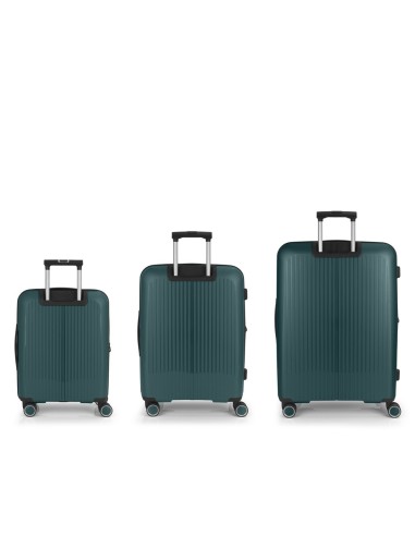 Set 3 Maletas C22-M-L Gabol Brooklyn Verde Oscuro Juego d...