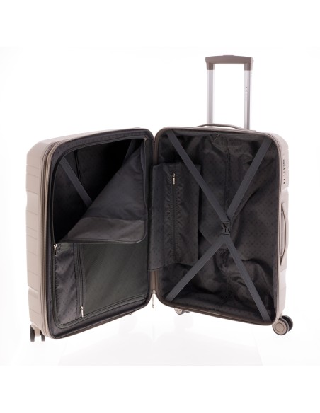 Maleta Mediana  60 cm Gladiator Boxing Beige Maleta Mediana  60 cm Gladiator Boxing Beige