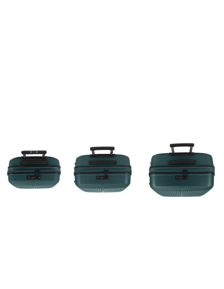 Set 3 Maletas C22-M-L Gabol Brooklyn Verde Oscuro Juego d...