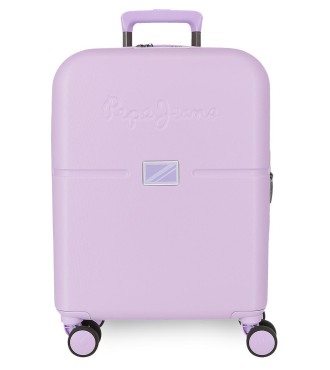 7698635 TROLLEY ABS 55CM. C/EXP. 4R. PJL ACCENT LILA