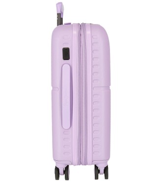 7698635 TROLLEY ABS 55CM. C/EXP. 4R. PJL ACCENT LILA 2