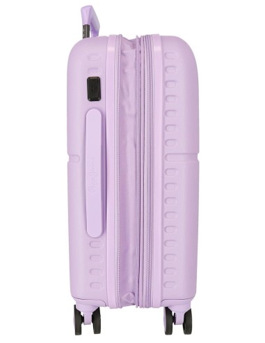 7698635 TROLLEY ABS 55CM. C/EXP. 4R. PJL ACCENT LILA