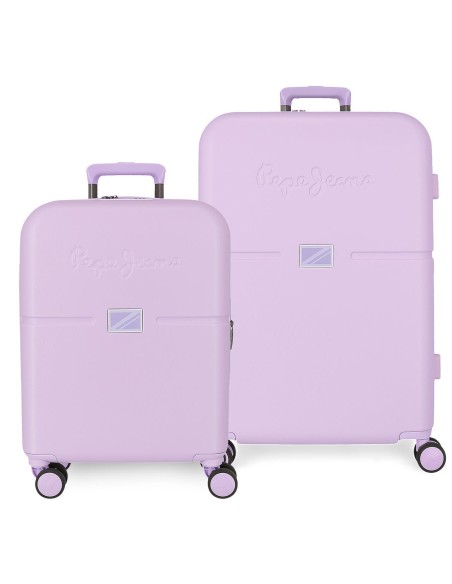 7699535 SET/2 TROLLEY ABS 55-70CM. 4R. PJL ACCENT LILA 7699535 SET/2 TROLLEY ABS 55-70CM. 4R. PJL ACCENT LILA