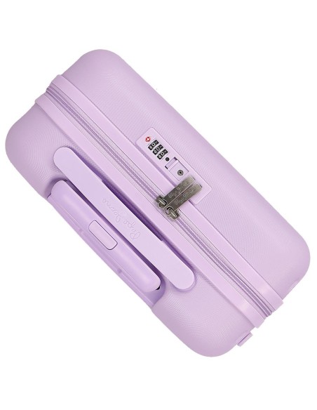 7699535 SET/2 TROLLEY ABS 55-70CM. 4R. PJL ACCENT LILA 7699535 SET/2 TROLLEY ABS 55-70CM. 4R. PJL ACCENT LILA