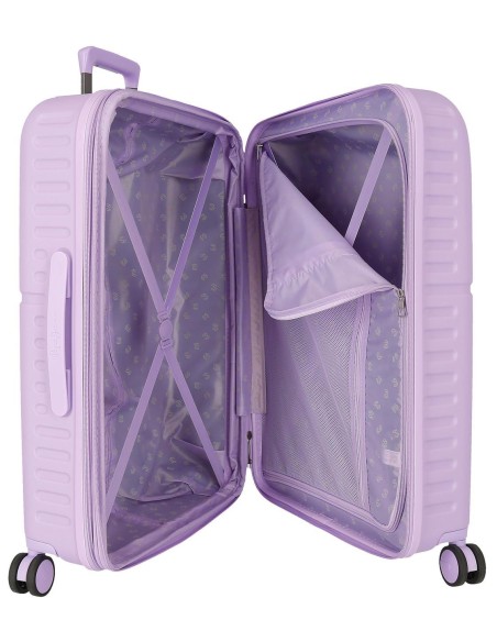 7699535 SET/2 TROLLEY ABS 55-70CM. 4R. PJL ACCENT LILA 7699535 SET/2 TROLLEY ABS 55-70CM. 4R. PJL ACCENT LILA