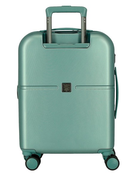 768862B TROLLEY ABS 55CM. C/EXP. 4R. PJL HIGHLIGHT TURQUESA