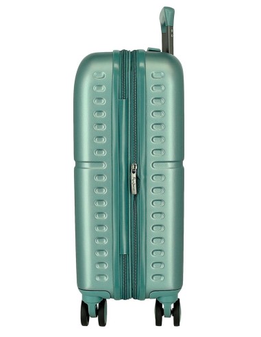 768862B TROLLEY ABS 55CM. C/EXP. 4R. PJL HIGHLIGHT TURQUESA