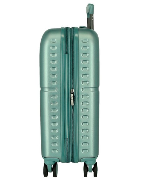 768862B TROLLEY ABS 55CM. C/EXP. 4R. PJL HIGHLIGHT TURQUESA