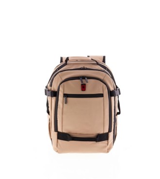 Mochila De Viaje Gladiator Polar Beige
