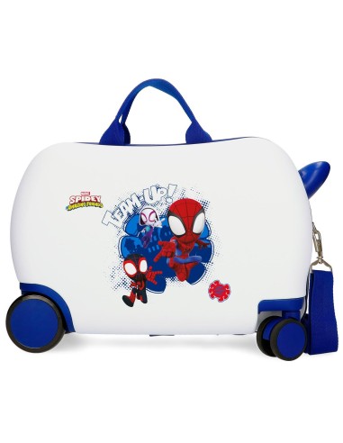 2121041 MALETA INF.ABS 4R.(2 MULTI.) 45CM. SPIDEY TEAM UP BL