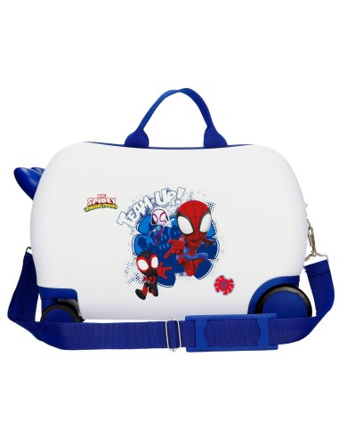 2121041 MALETA INF.ABS 4R.(2 MULTI.) 45CM. SPIDEY TEAM UP BL