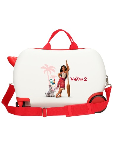 2171041 MALETA INF.ABS 4R.(2 MULTI.) 45CM. VAIANA AND FRIEND