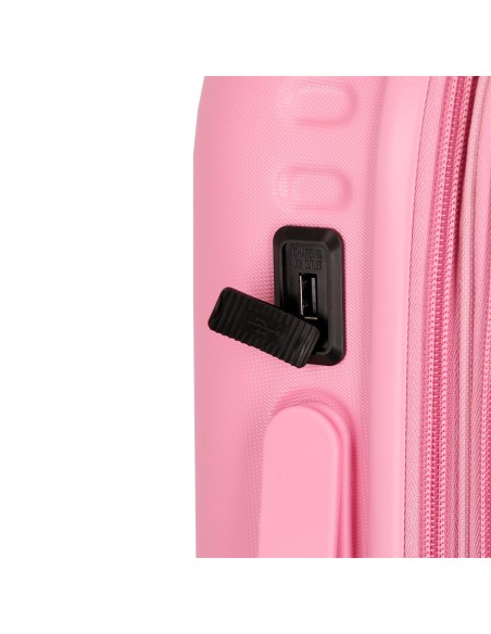 768862E TROLLEY ABS 55CM. C/EXP. 4R. PJL HIGHLIGHT ROSA 768862E TROLLEY ABS 55CM. C/EXP. 4R. PJL HIGHLIGHT ROSA