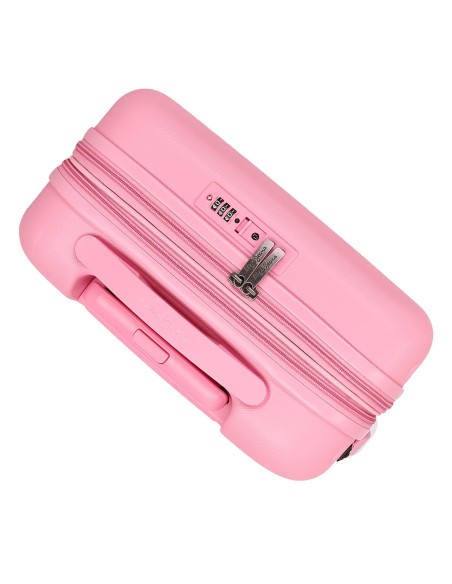 768862E TROLLEY ABS 55CM. C/EXP. 4R. PJL HIGHLIGHT ROSA 768862E TROLLEY ABS 55CM. C/EXP. 4R. PJL HIGHLIGHT ROSA