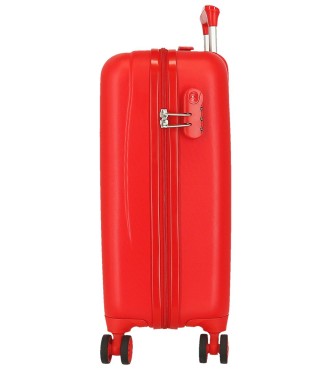 2071346 TROLLEY ABS 50CM. 4R. MICKEY MOUNTAINS ROJO 2