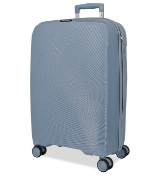 5499122 TROLLEY PP  54CM. 4R. ROLL ROAD ORBIT AZUL CLARO