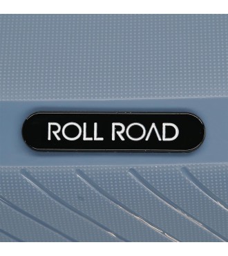 5499122 TROLLEY PP  54CM. 4R. ROLL ROAD ORBIT AZUL CLARO 2
