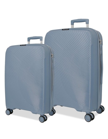 5499522 SET/2 TROLLEY PP 54-64CM. 4R. ROLL ROAD ORBIT AZUL C 5499522 SET/2 TROLLEY PP 54-64CM. 4R. ROLL ROAD ORBIT AZUL C