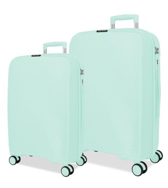 5499524 SET/2 TROLLEY PP 54-64CM. 4R. ROLL ROAD ORBIT VERDE