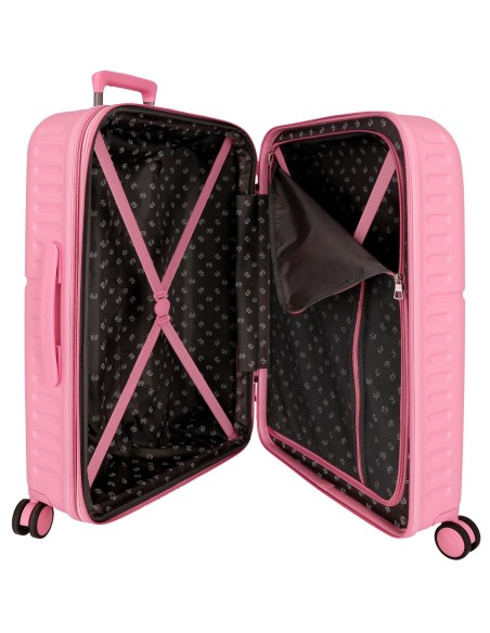 768922E TROLLEY ABS 70CM. C/EXP. 4R. PJL HIGHLIGHT ROSA 768922E TROLLEY ABS 70CM. C/EXP. 4R. PJL HIGHLIGHT ROSA