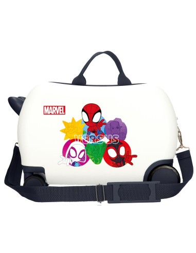 4461041 MALETA INF.ABS 4R.(2 MULTI.) 45CM. SPIDEY VERSUS BLA