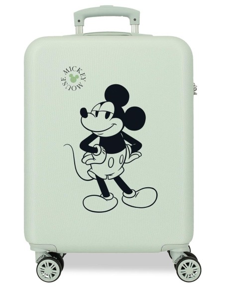 4011146 TROLLEY ABS 55CM. 4R. MICKEY SMUG MENTA 4011146 TROLLEY ABS 55CM. 4R. MICKEY SMUG MENTA