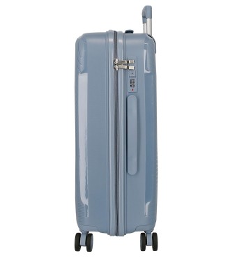 5499322 TROLLEY PP 75CM. 4R. ROLL ROAD ORBIT AZUL CLARO 2