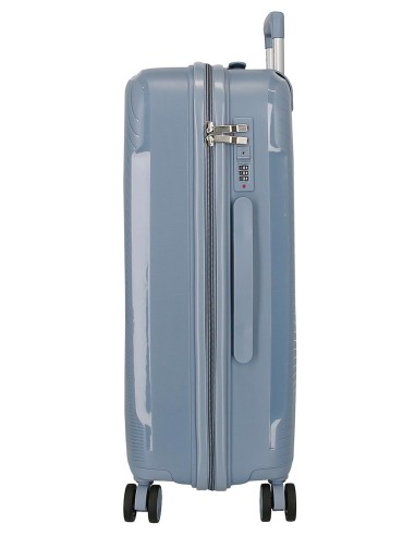 5499322 TROLLEY PP 75CM. 4R. ROLL ROAD ORBIT AZUL CLARO