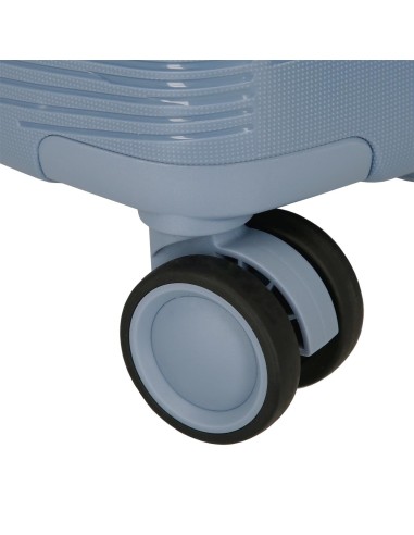 5499322 TROLLEY PP 75CM. 4R. ROLL ROAD ORBIT AZUL CLARO