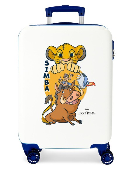 2441163 TROLLEY ABS 55CM. 4R. SIMBA´S FRIENDS BLANCO 2441163 TROLLEY ABS 55CM. 4R. SIMBA´S FRIENDS BLANCO